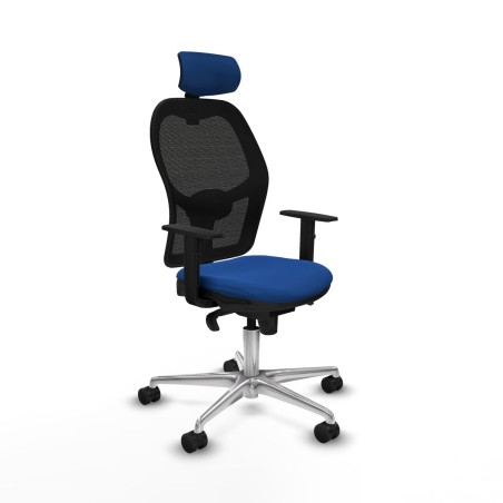Chaise de Bureau Piqueras y Crespo 1D086N2 Bleu
