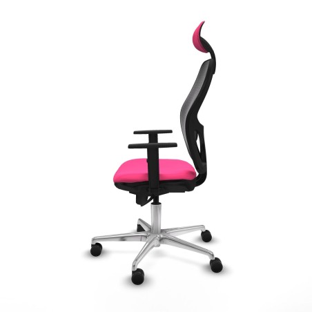 Office Chair with Headrest Jorquera Piqueras y Crespo 1D086N1 Pink