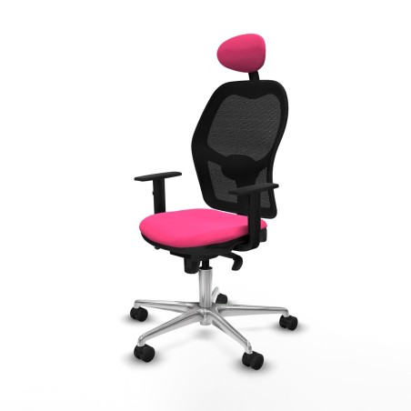 Sedia Ufficio con Poggiatesta Jorquera Piqueras y Crespo 1D086N1 Rosa