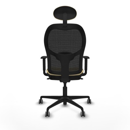 Bürostuhl mit Kopfstütze Jorquera Piqueras y Crespo 1D036G1 Creme