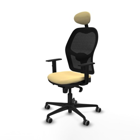 Bürostuhl mit Kopfstütze Jorquera Piqueras y Crespo 1D036G1 Creme