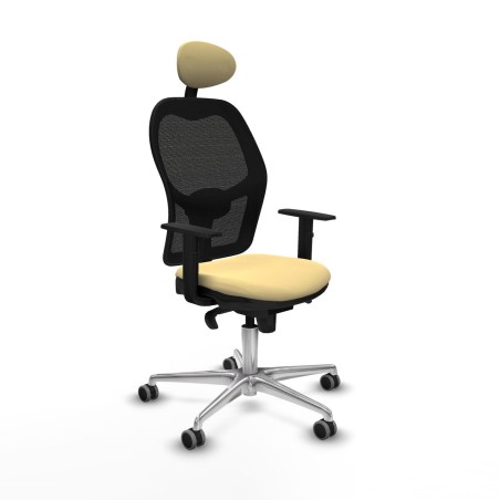 Bürostuhl mit Kopfstütze Jorquera Piqueras y Crespo 1D086G1 Creme