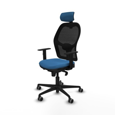 Chaise de Bureau Piqueras y Crespo 1D036G2 Bleu clair