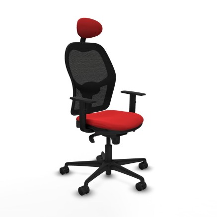 Chaise de Bureau Piqueras y Crespo 1D036N1 Rouge