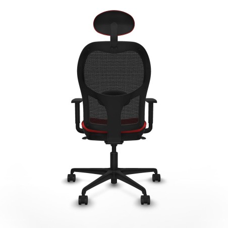 Sedia da Ufficio Piqueras y Crespo 1D036N1 Rosso