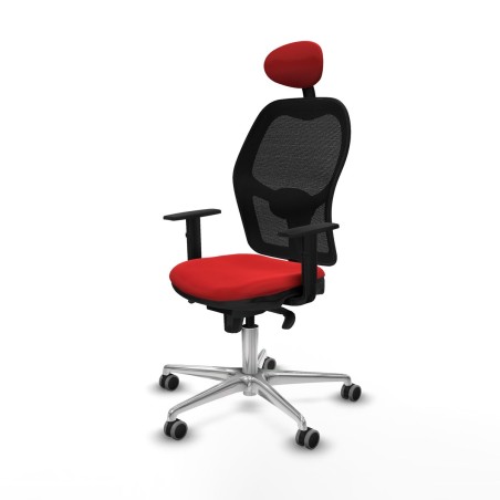 Sedia da Ufficio Piqueras y Crespo 1D086G1 Rosso