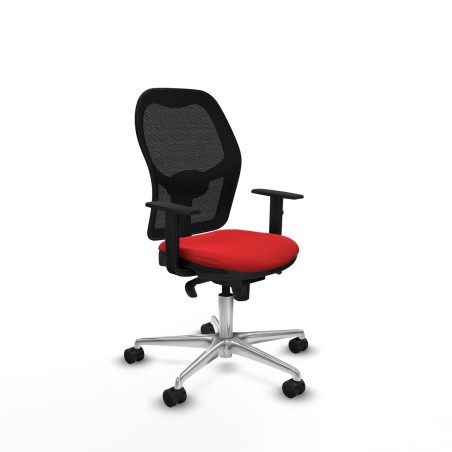 Sedia da Ufficio Piqueras y Crespo 1D086N0 Rosso