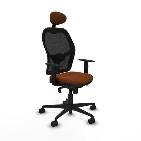 Chaise de Bureau Piqueras y Crespo 1D036N1 Marron Noir