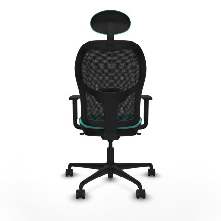 Sedia da Ufficio Piqueras y Crespo 1D036N1 Turchese