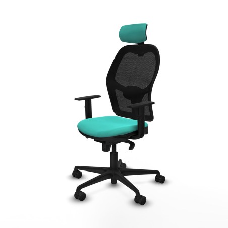 Sedia Ufficio con Poggiatesta Jorquera Piqueras y Crespo 1D036N2 Turch