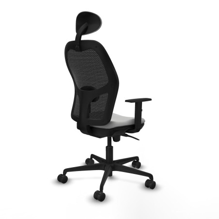 Office Chair with Headrest Jorquera Piqueras y Crespo 1D036N1 Light gr