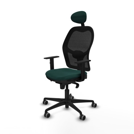 Office Chair with Headrest Jorquera Piqueras y Crespo 1D036G1 Green