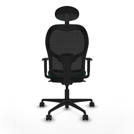 Office Chair with Headrest Jorquera Piqueras y Crespo 1D036N1 Green