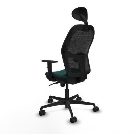 Office Chair with Headrest Jorquera Piqueras y Crespo 1D036N1 Green