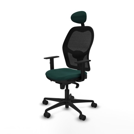 Office Chair with Headrest Jorquera Piqueras y Crespo 1D036N1 Green