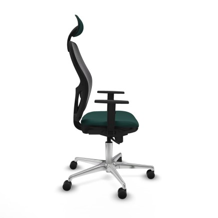 Office Chair with Headrest Jorquera Piqueras y Crespo 1D086N1 Green 2