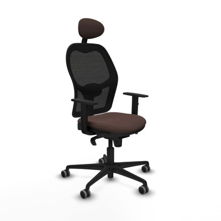 Bürostuhl Piqueras y Crespo 1D036G1 Schwarz Dunkelbraun