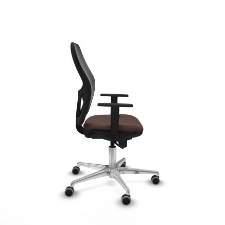 Office Chair Piqueras y Crespo 1D086G0 Black Dark brown 2