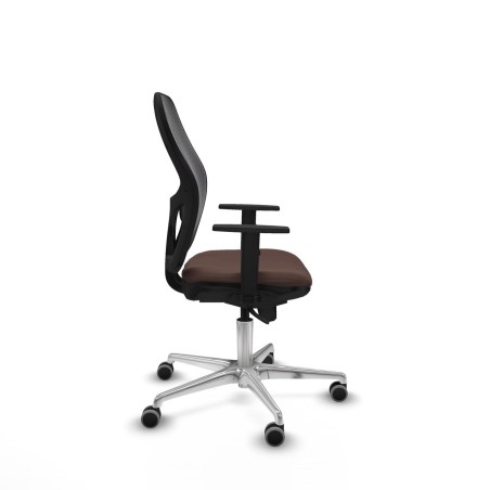 Sedia da Ufficio Piqueras y Crespo 1D086G0 Nero Marrone scuro