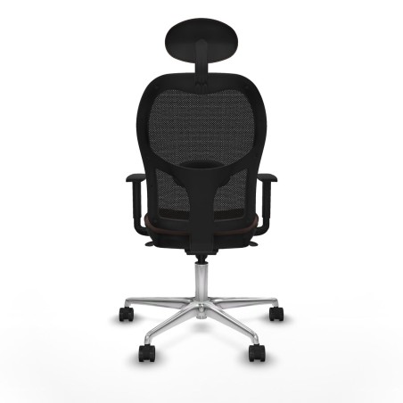 Office Chair Piqueras y Crespo 1D086N1 Black Dark brown