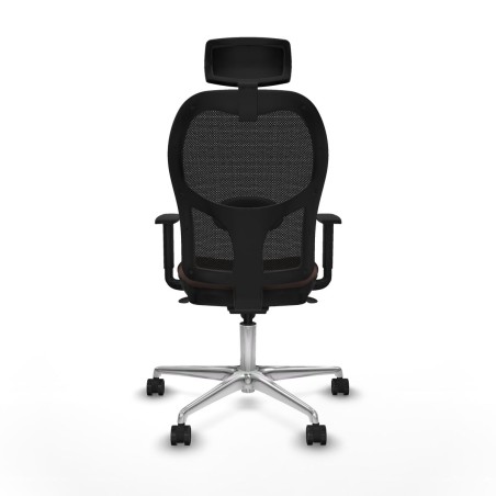 Office Chair Piqueras y Crespo 1D086N2 Black Dark brown