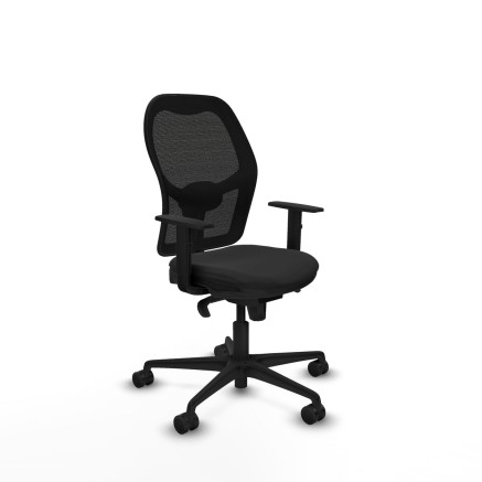 Sedia da Ufficio Piqueras y Crespo 1D036N0 Nero