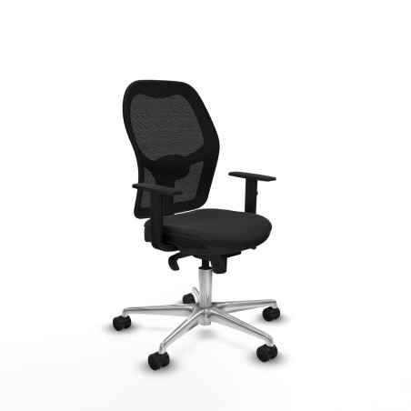Sedia da Ufficio Piqueras y Crespo 1D086N0 Nero