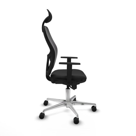 Bürostuhl mit Kopfstütze Jorquera Piqueras y Crespo 1D086N1 Schwarz 2
