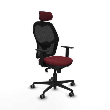 Chaise de Bureau Piqueras y Crespo 1D036G2 Bordeaux