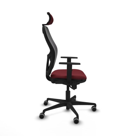 Chaise de Bureau Piqueras y Crespo 1D036G2 Bordeaux 2