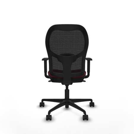 Sedia da Ufficio Piqueras y Crespo 1D036N0 Rosso Granato