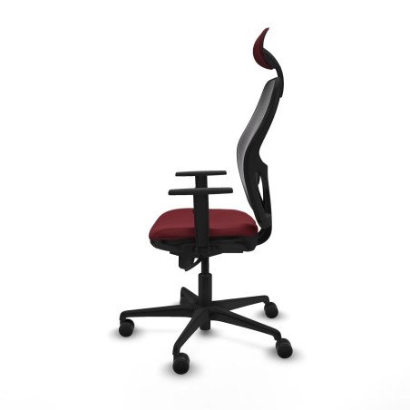 Chaise de Bureau Piqueras y Crespo 1D036N1 Bordeaux