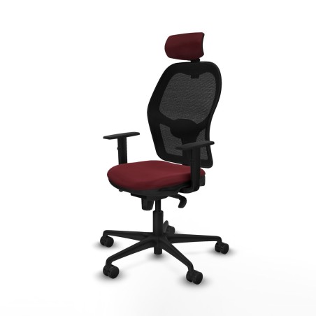Bürostuhl Piqueras y Crespo 1D036N2 Granatrot