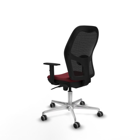 Sedia da Ufficio Piqueras y Crespo 1D086G0 Rosso Granato