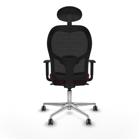 Bürostuhl Piqueras y Crespo 1D086G1 Granatrot