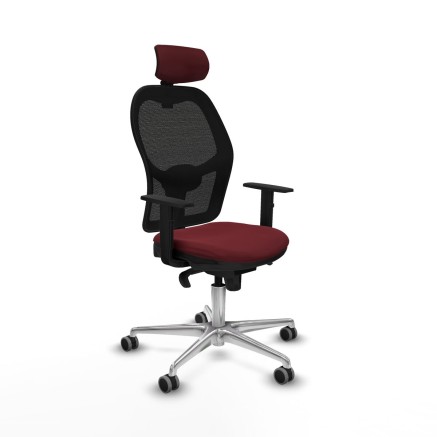 Bürostuhl Piqueras y Crespo 1D086G2 Granatrot