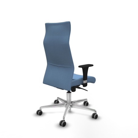 Chaise de Bureau Piqueras y Crespo B1C086G Bleu ciel