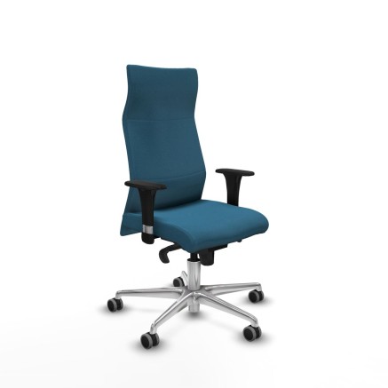 Chaise de Bureau Piqueras y Crespo B1C086G Vert pétrole