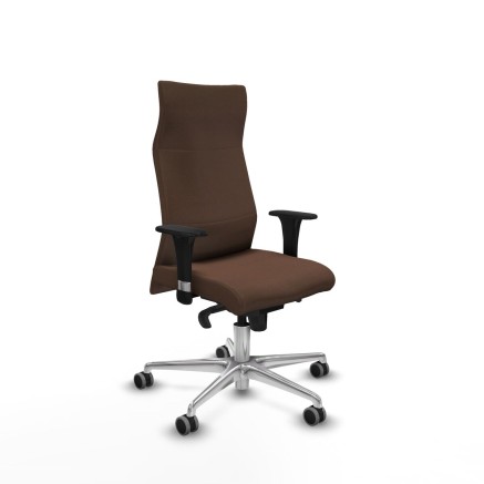 Chaise de Bureau Piqueras y Crespo B1C086G Brun foncé
