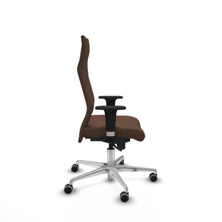 Chaise de Bureau Piqueras y Crespo B1C086G Brun foncé 2