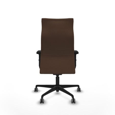 Chaise de Bureau Albacete Piqueras y Crespo B2D036G Brun foncé