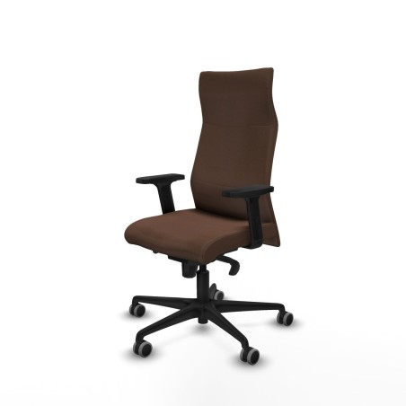 Chaise de Bureau Albacete Piqueras y Crespo B2D036G Brun foncé