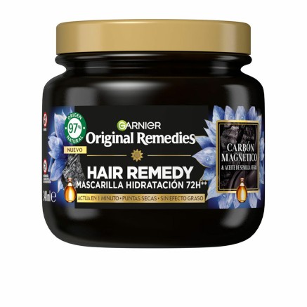 Hydraterend Masker Garnier Original Remedies Magnetische koolstof (340
