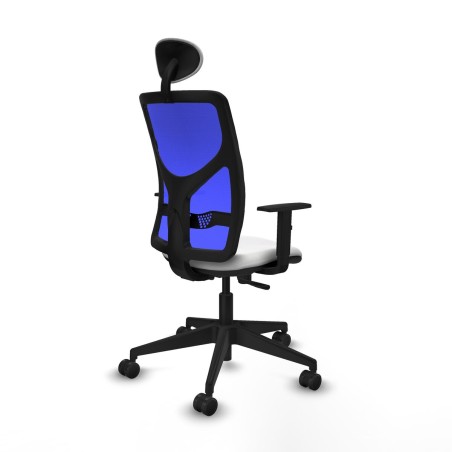 Sedia Ufficio con Poggiatesta Motilla Piqueras y Crespo 1D066N1 Bianco
