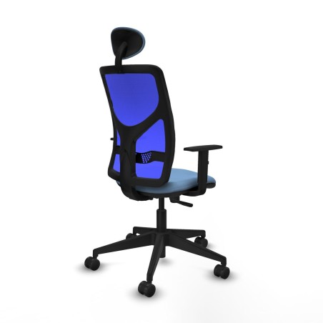 Sedia Ufficio con Poggiatesta Motilla Piqueras y Crespo 1D066N1 Blu ci