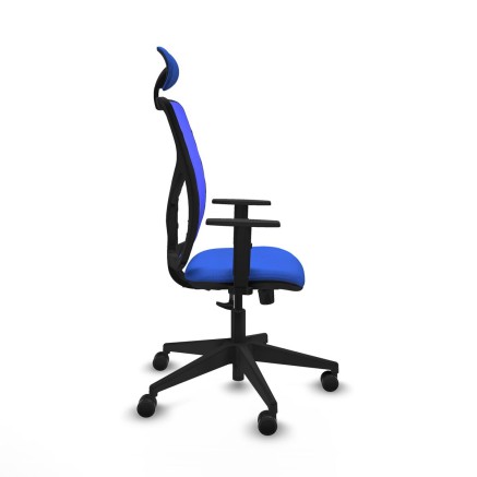 Bürostuhl mit Kopfstütze Motilla Piqueras y Crespo 1D066N1 Blau 2