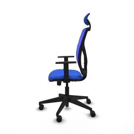 Office Chair with Headrest Motilla Piqueras y Crespo 1D066N1 Blue
