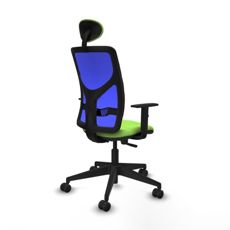 Office Chair with Headrest Motilla Piqueras y Crespo 1D066N1 Pistachio