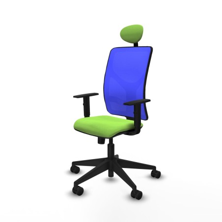 Office Chair with Headrest Motilla Piqueras y Crespo 1D066N1 Pistachio