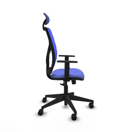 Bürostuhl mit Kopfstütze Motilla Piqueras y Crespo 1D066N1 Hellblau 2